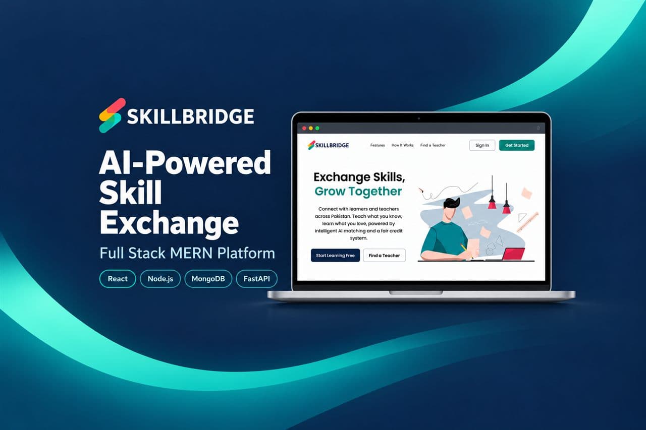 SkillBridge project screen 1